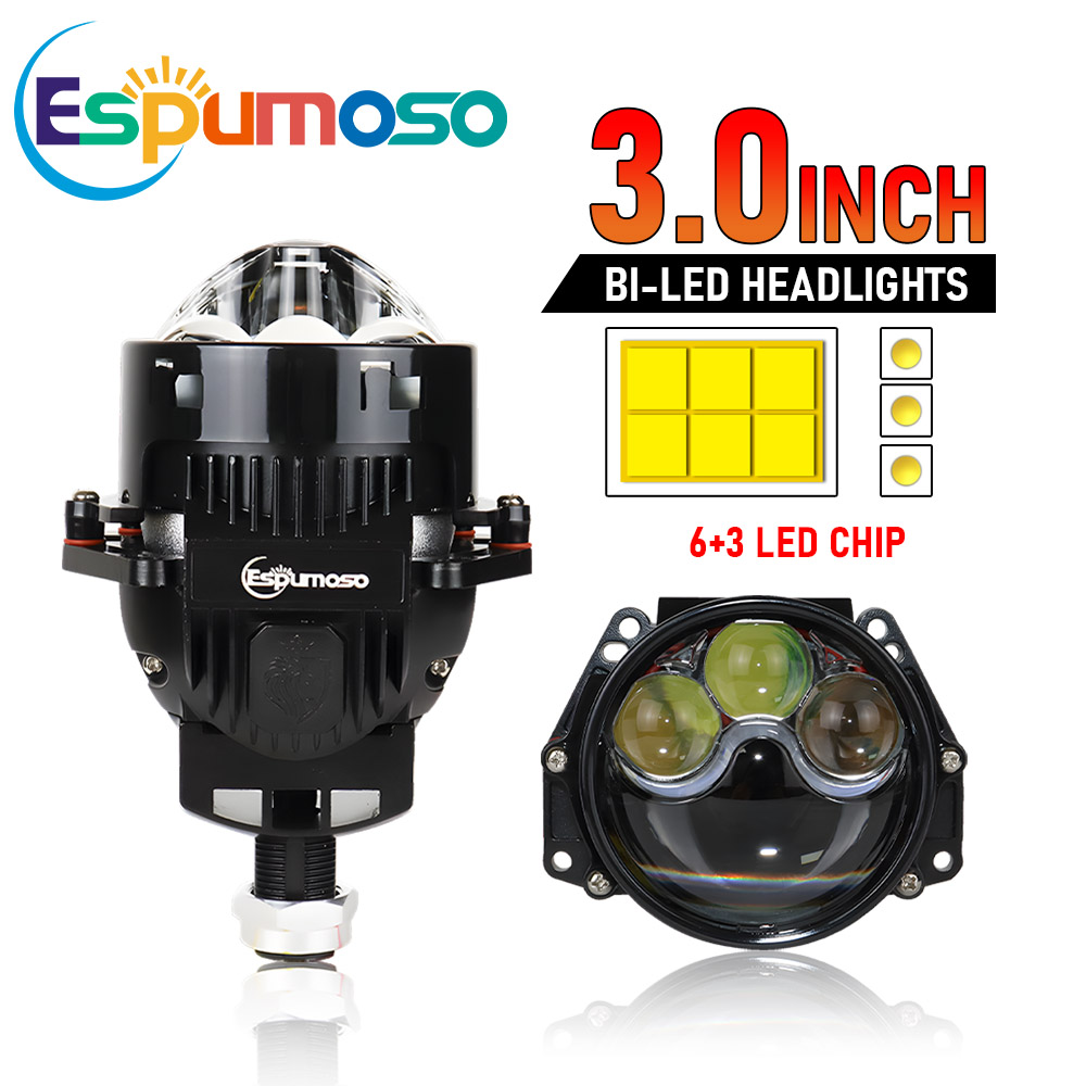 Headlight Aiming Tool - 3 inch Bi LED Laser Projector