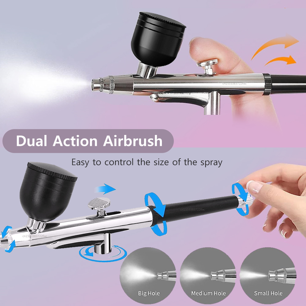 Heat Gun Paint Strip - Pro-kwaliteit airbrushpistoolkop met 0,3 mm precisiemondstuk