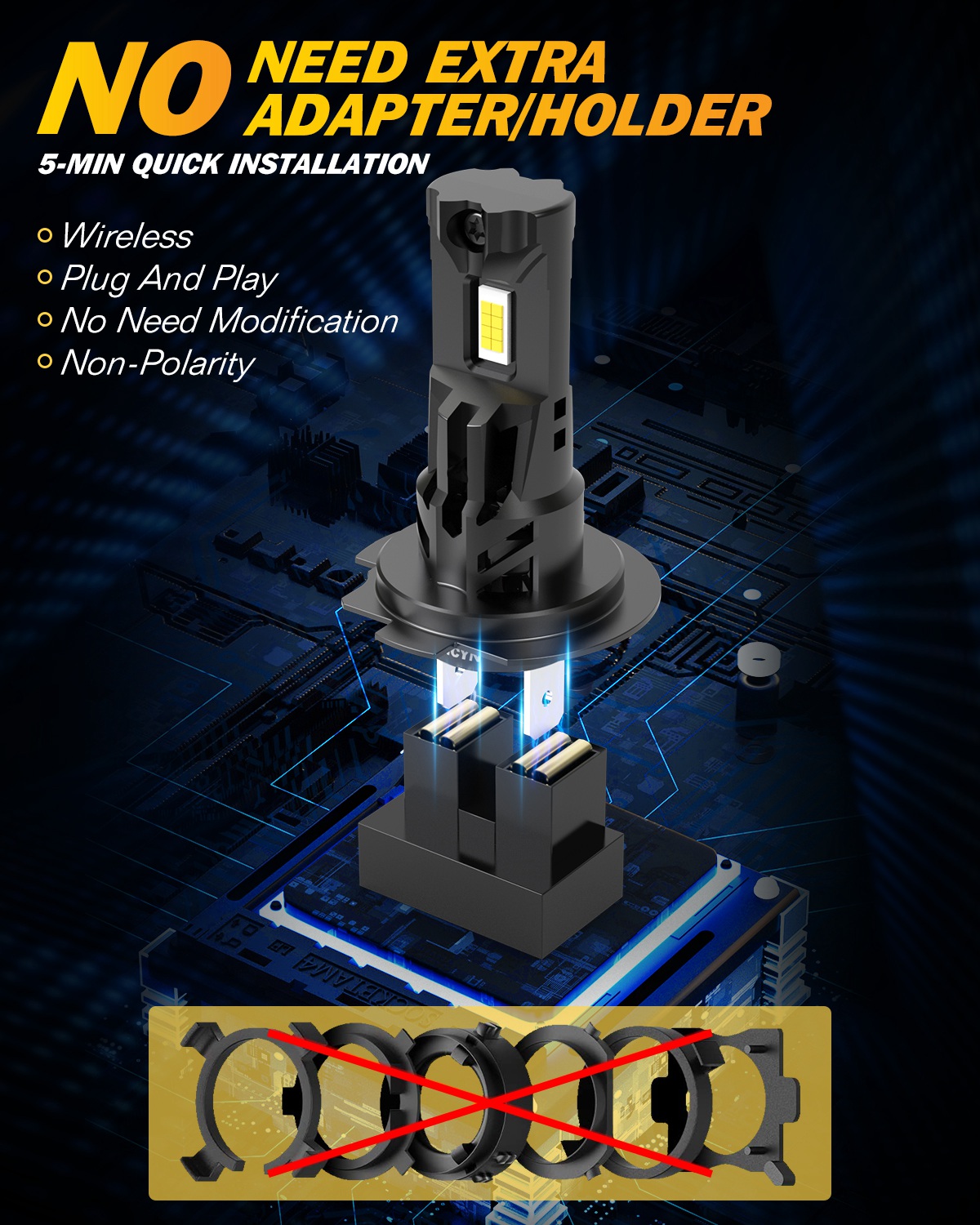 2x 22000lm 100W H7 Led Auto Ko - Headlight Aiming Tool recensie en prijs